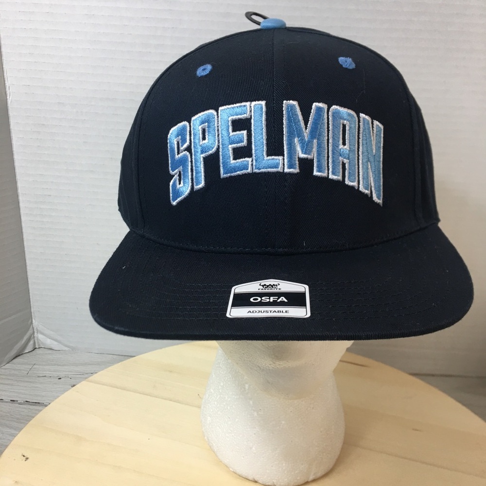 SPELMAN COLLEGE  Embroidered Black Blue  - Hat - Cap - 

Grg D